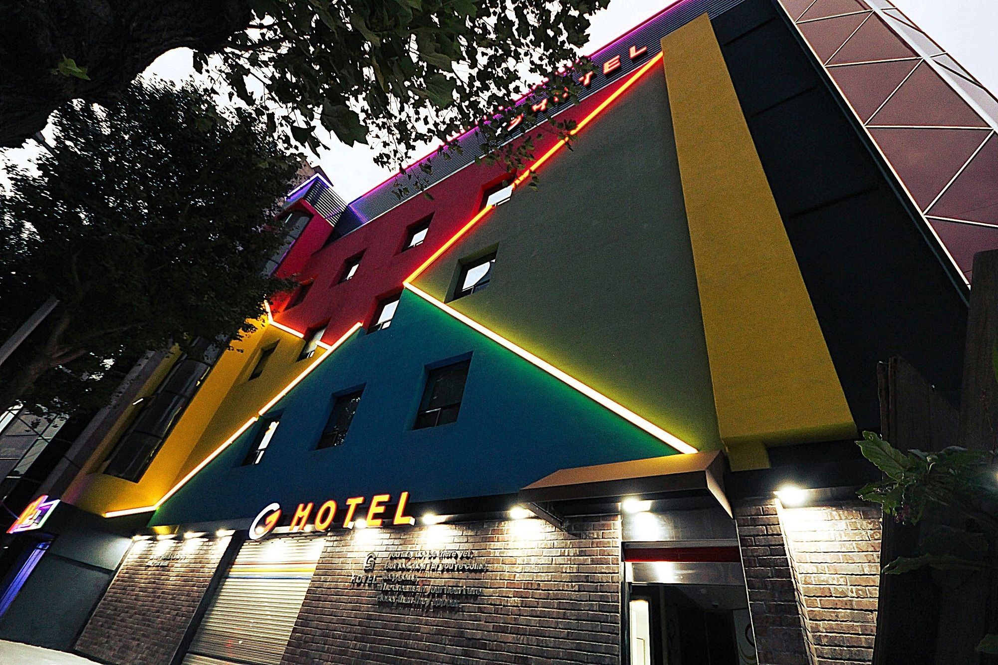 G Hotel 釜山広域市 エクステリア 写真